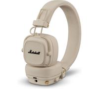Marshall Major V Bluetooth Headphones, 100 Hours Playtime - Cream