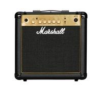 Marshall MG15G Guitar Combo Amplifer, Practice Amp Suitable for Electric Guitar - Black and Gold