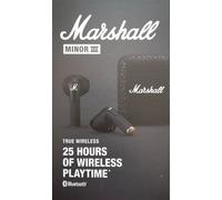 Marshall Minor III TWS Headphones, Black