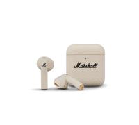 Marshall Minor IV Bluetooth Earphones - Water Resistant Earphones Bluetooth Wireless Earbuds With 30+ Hours Playtime (Cream)