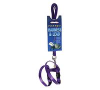 Marshall Pet Products 572018 Ferret Harness & Lead Purple, 48 in
