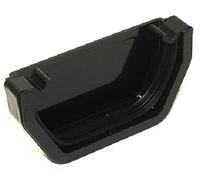 Marshall Tufflex RWSE1A Anthracite Grey External Stop End for 114mm Squareline Gutter System