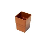 Marshall Tufflex Square 65mm Pipe Socket/Joiner RWSS1 Black White Brown Clay (Clay)