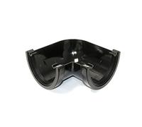 Marshall Tufflex Universal XL High Capacity 90 Degree Angle Bend for 114 x 71.5 guttering RWXA1 Black White Brown (White)