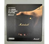 Marshall Willen II Portable Bluetooth Speaker, Black & Brass - New & Sealed