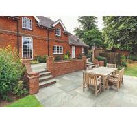 Marshalls Antique Alverno® Sandstone Paving Project Pack (18.28m2) - Silver Birch Multi