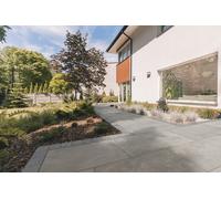 Marshalls Ardara Textured Porcelain Paving 600 x 1200 x 20mm, Ash Grey, Moon Porcelain