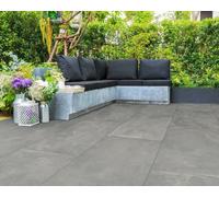 Marshalls Ardara Textured Porcelain Paving 600 x 1200 x 20mm, Grey