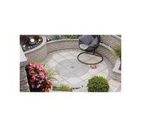 Marshalls Argent Paving - 400x400x38mm - Coarse Light Colour:: Coarse Marshalls Argent coarse & Smooth Paving - Single Size Packs