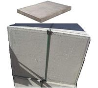Marshalls Concrete Council Paving Slabs Flags BSS Pressed Natural Grey Pimple 600mm x 900mm x 50mm x 40 Deliveries to Mainland UK ONLY