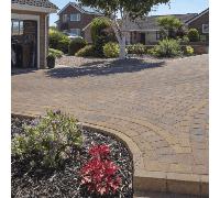 Marshalls Drivesett Tegula Block Paving - 120x160x50mm - Autumn Colour Drivesett Tegula Original Driveway Block Paving