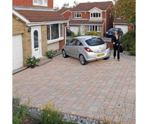 Marshalls Drivesett Tegula Block Paving - 120x160x50mm - Traditional C Drivesett Tegula Original Driveway Block Paving