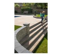 Marshalls Fairstone Sawn Versuro Bullnose Steps - 560x350x50mm Centre Sawn Versuro Bullnose Steps - 560x350x50mm Centre Stone (Pack of 30)