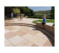 Marshalls Fairstone Sawn Versuro Paving Colour:: Autumn Bronze, Size:: Fairstone Sawn Versuro Paving