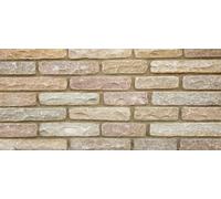 Marshalls Fairstone Tumbled Walling 230 x 70mm Autumn Bronze Indian Quartzitic Sandstone, Cropped