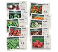 Marshalls Garden Complete Vegetable Seed Collection - Mixed Salad, Root, Climbing And Fruiting Seeds