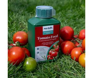 Marshalls Garden Liquid Tomato Feed 1L Concentrated Seaweed Formula