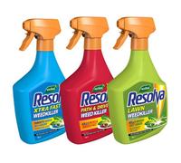 Marshalls Garden Resolva Xtra Fast Wk 1L X 3 - Lawn, Path & Driveway Weedkiller, Fast Acting