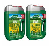 Marshalls Garden Westland Aftercut All In One Spreader Twin Pack 80M² X 2 - Feeds Lawn, Kills Weeds And Moss