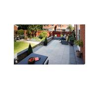 Marshalls Granite Eclipse Paving - 903x600x25mm - Graphite Colour:: Gr Fairstone Granite Eclipse Premium Paving