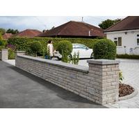 Marshalls Marshalite® Pitched Walling 220 x 100 x 65mm - Ash Multi (6.17m2)