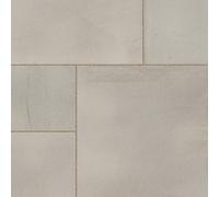 Marshalls Sawn Versuro® Paving 570 x 570 x 22mm - 60 Pack, Antique Silver Quartzite Sandstone