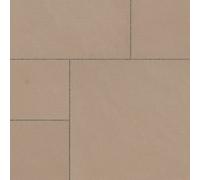 Marshalls Sawn Versuro® Paving 570 x 570 x 22mm - 60 Pack, Autumn Bronze Indian Sandstone