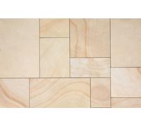 Marshalls Sawn Versuro® Paving 855 x 570 x 22mm - 35 Pack - Golden Sand