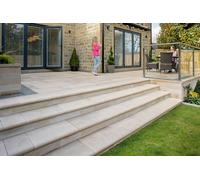 Marshalls Sawn Versuro® Step Kit - 10 Pack, Caramel Cream Indian Sandstone