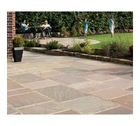 Marshalls Standard Indian Sandstone Paving - 18mm Calibrated - Five Si Indian Sandstone Paving - 18mm Calibrated