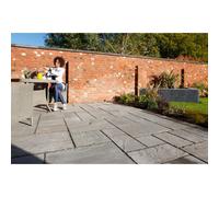Marshalls Standard Indian Sandstone Paving - 18mm Calibrated - Five Si Indian Sandstone Paving - 18mm Calibrated