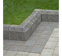 Marshalls Tegula Kerb Edging 130x96x160x250 Return Ext (Pack of 100) - Tegula Kerb Edging 130x96x160x250 Return Ext (Pack of 100)