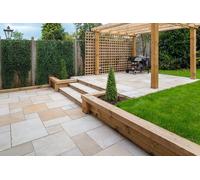 Marshalls Towngate® Sawn Paving Project Pack 18mm (20.93m2) - Buff Multi
