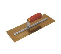 Marshalltown 13" Pre-Worn PermaShape Finishing Gold S/S Trowel DuraSoft,MPB13GSD