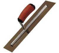 Marshalltown 14X5 GS Finishing Trowel Golden Stainless Steel Curved DuraSoft Han