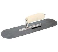 MARSHALLTOWN 4" X 14" Pool Trowel with Curved Wood Handle PT144B