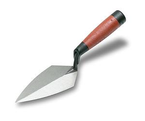 MARSHALLTOWN 45 6DC Philadelphia Pointing Trowel - 6" x 2¾" Single-Piece Forged High Carbon Steel Blade, DuraCork® Handle, Ideal for Mortar Repairs, Detailing & Masonry Work
