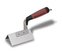 Marshalltown 5769D 2-Inch Ss Outside Corner Trowel Durasoft Handle | Stainless Steel Blade With 90 Degree Bend Seals Outside Corners, DuraSoft Handle With Finger Guard, 5769D