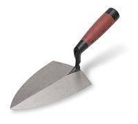 MARSHALLTOWN 57D Tile Setter’s Trowel - 7" x 4⅜" High Carbon Steel Blade, DuraSoft® Handle, One-Piece Forged Construction for Fast Adhesive Spreading and Tile Setting