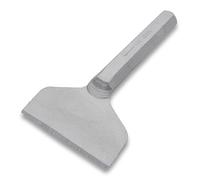 Marshalltown 604B26 7 x 4 Inch Brick Chisel with 7/8 Inch Stick No Protection Silver