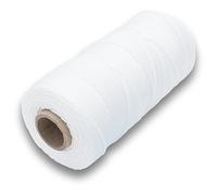 MARSHALLTOWN 629 Twisted Nylon Mason’s Line - 1000 ft #18 White Line, 6" Core, Durable Weather-Resistant Layout Line for Construction, Landscaping, Bricklaying, DIY & Professional Use