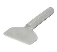 Marshalltown 658B14 7"x3" Brick Chisel with 7/8" Stick - Silver