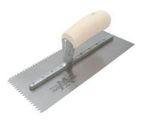 Marshalltown 701S V Notched Trowel - Wooden Handle