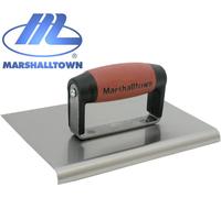 MARSHALLTOWN 8" x 6" Cement Concrete Step Edger/Edging Soft Grip Trowel M120D