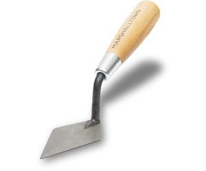 MARSHALLTOWN Archaeology Pointing Trowel, 4 x 2 Inch London Pattern Blade, High Carbon Steel, Wood Handle, Made in The USA, 46 114S