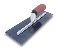 MARSHALLTOWN Blue Steel Finishing Trowel, 4 x 14 Inch Concrete, Masonry and Drywall Finishing Tool, Made in The USA, MXS64BD