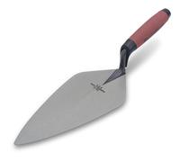 MARSHALLTOWN Brick Trowels, London Style, 10 x 4-5/8 Inch, DuraSoft Handle, Brickwork, Blockwork, Stonework, Masonry, Made in USA, 33 10FG