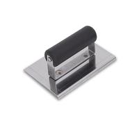 Marshalltown CE503SP Stainless Steel Edging Trowel with Plastic Handle, Concrete Rounding, Radius: 3mm, Lip: 6mm, Dimensions: 152x76mm