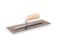 MARSHALLTOWN Curry Style Trowel, 13x5 Inches, Ideal for Plastering and EIFS, Made in the USA, 102CST