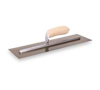 MARSHALLTOWN Curry Style Trowel, 16x5 Inches, Ideal for Plastering and EIFS, Made in the USA, 104CST